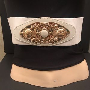White Elastic Belt (Free With Purchase)